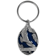 Washington Eagle Metal Key Chain with Enameled Details